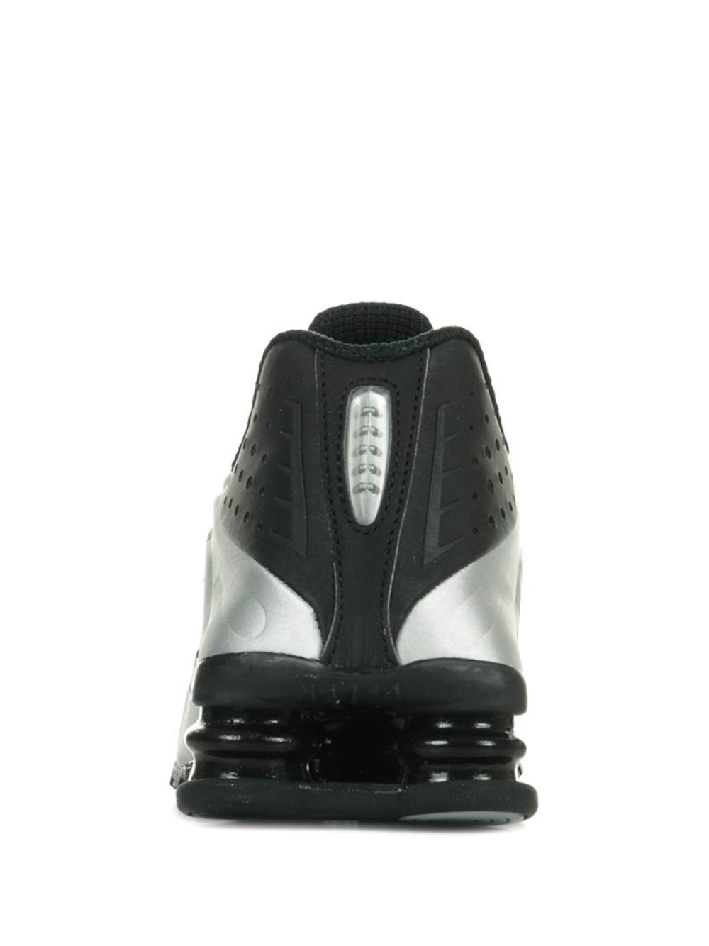 Nikee shox r4 preto prata