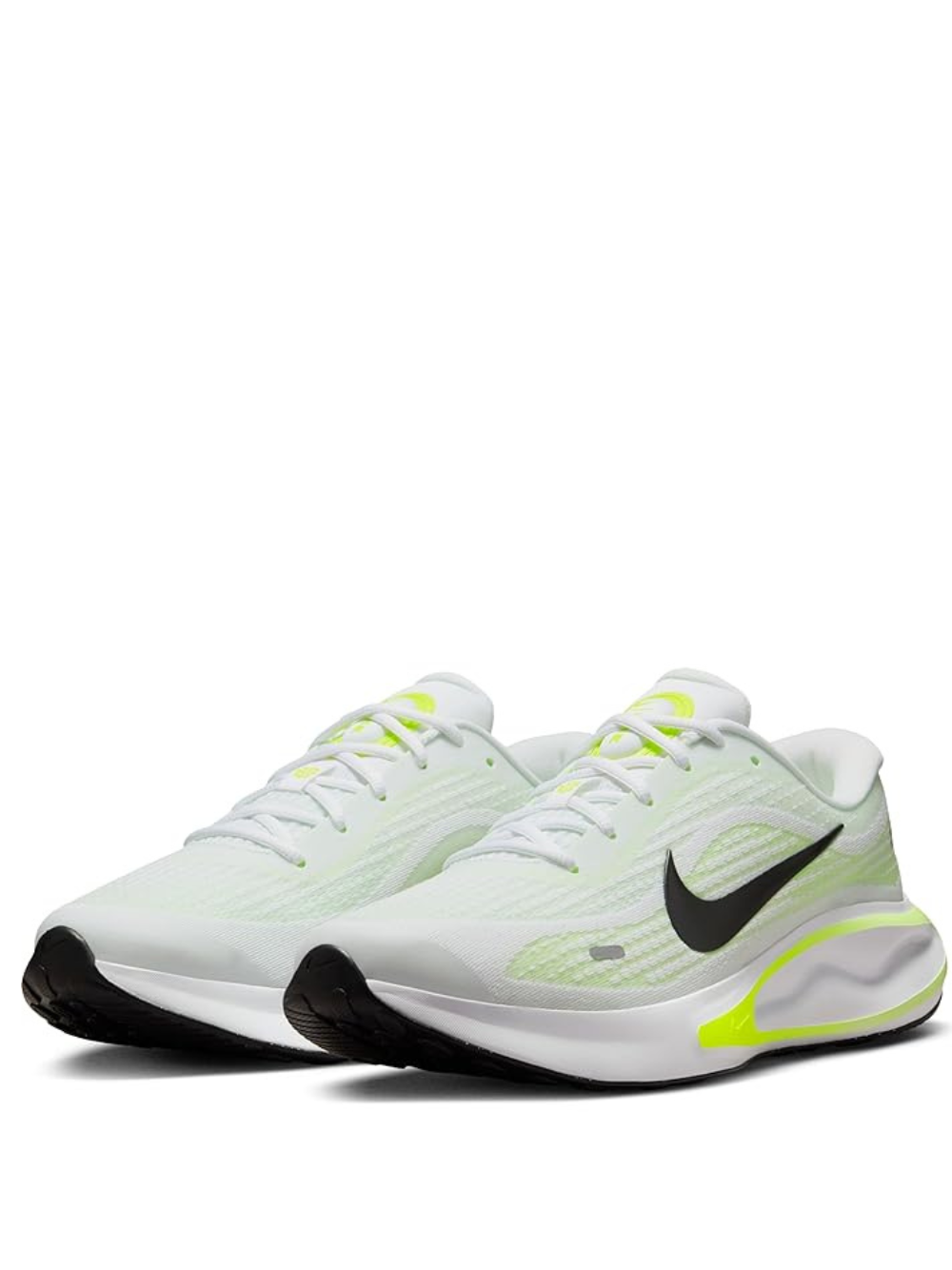 Nikee Journey Run White Barely Volt