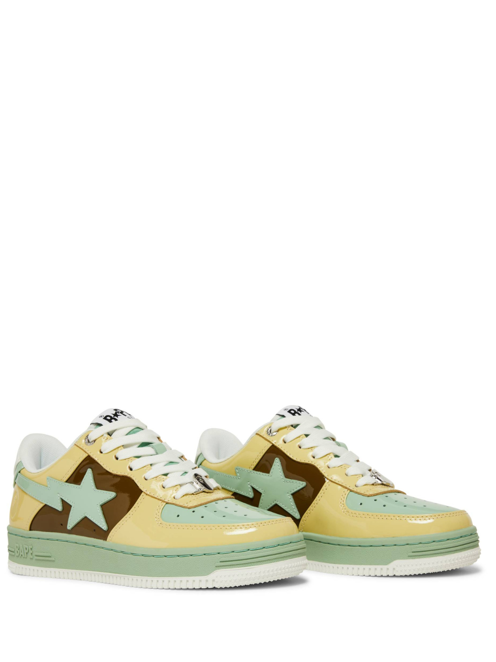 A Bathing Ape Bapesta Patent Leather