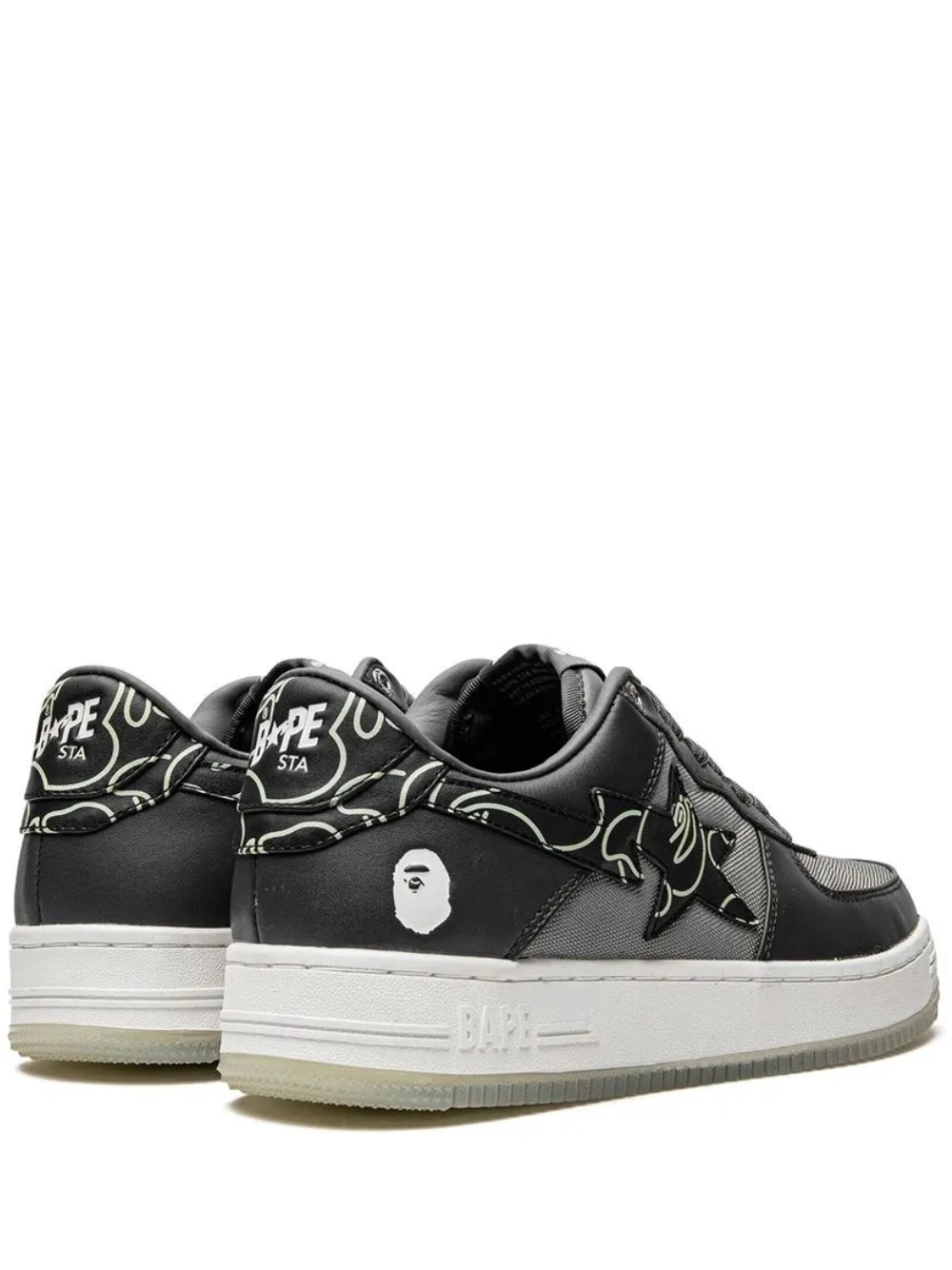 A BATHING APE Bape Sta Charcoal