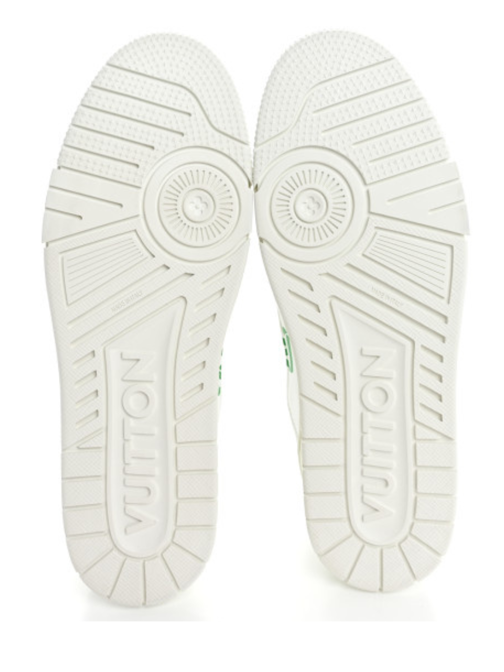 Louis Vuitton LV Monogram Trainer Green Logo Sneakers Sale Fix