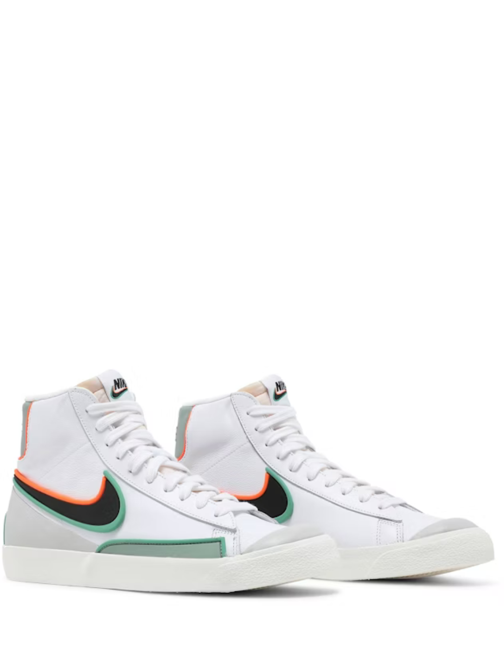 blazer mid 77 infinite white roma green