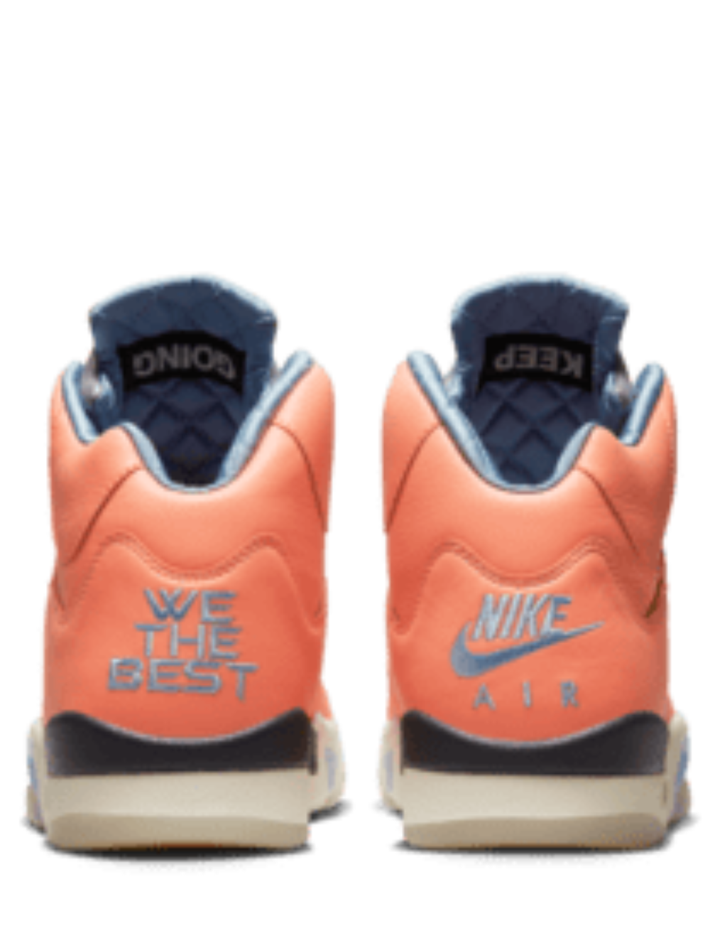 Nikee air jordan retro 5 dj khaled x crimson bliss fix