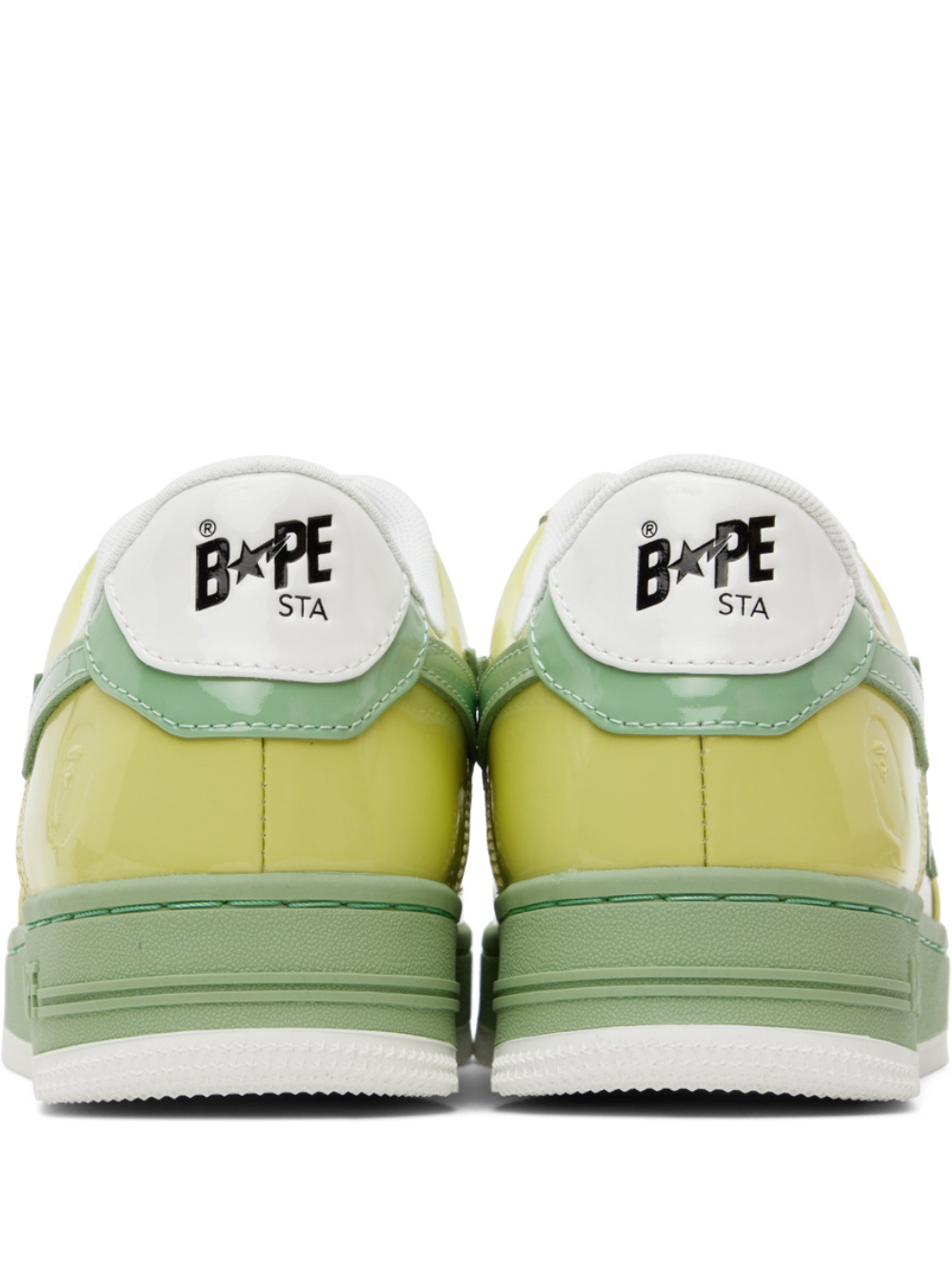 A Bathing Ape Bapesta Patent Leather