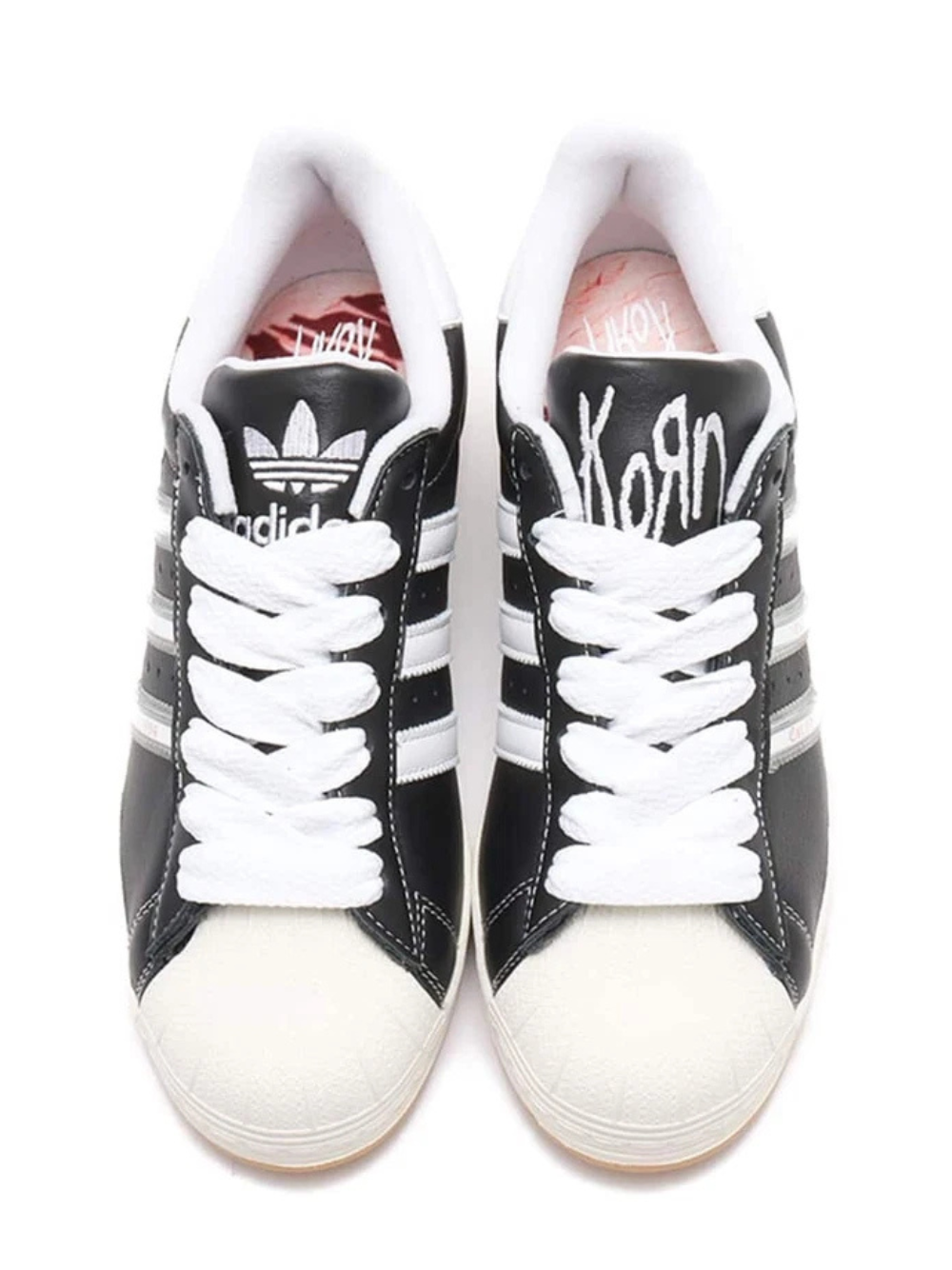 Adidass Superstar KoRn Black White