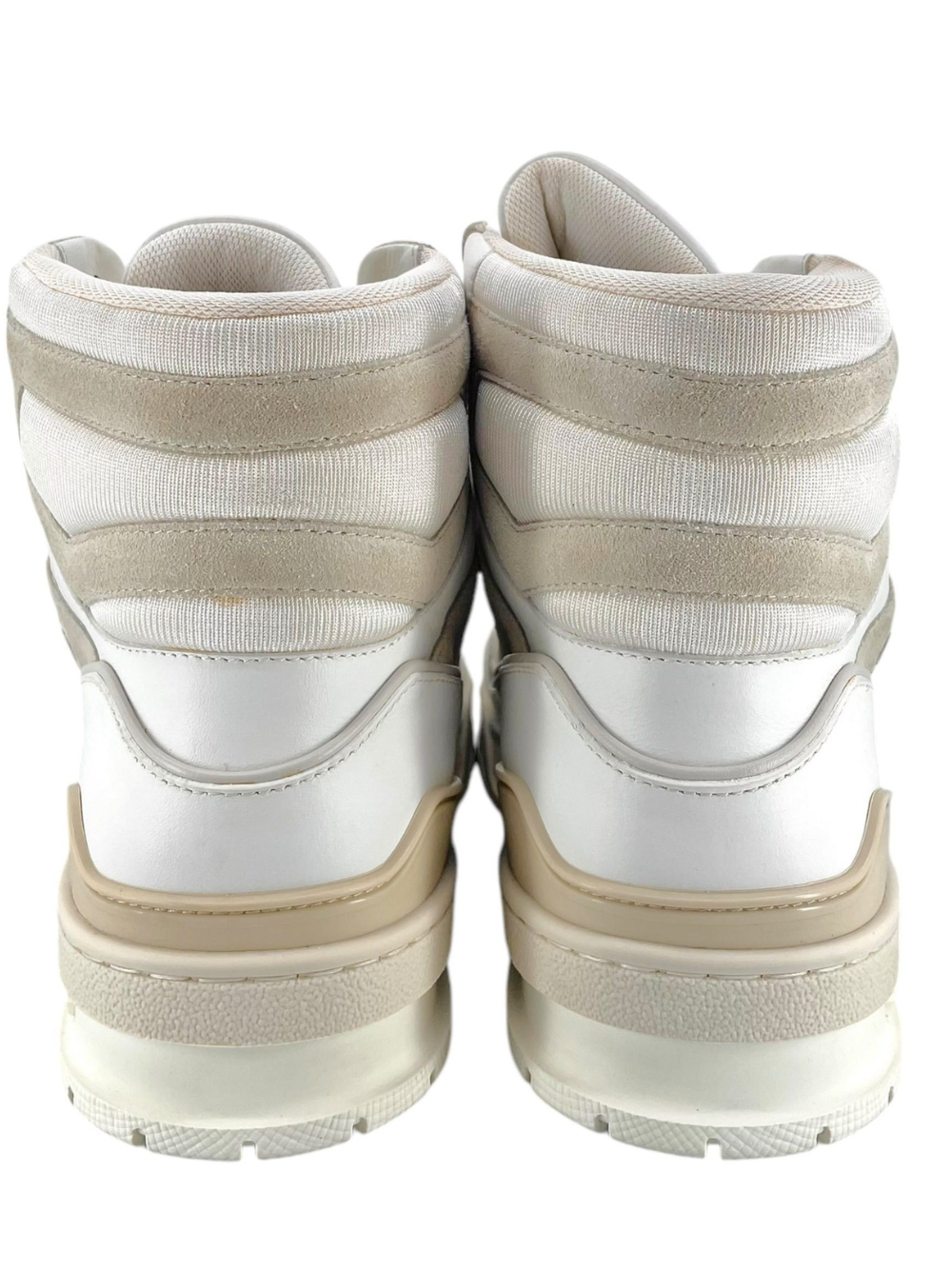 Louiss Vuitton trainer boots White