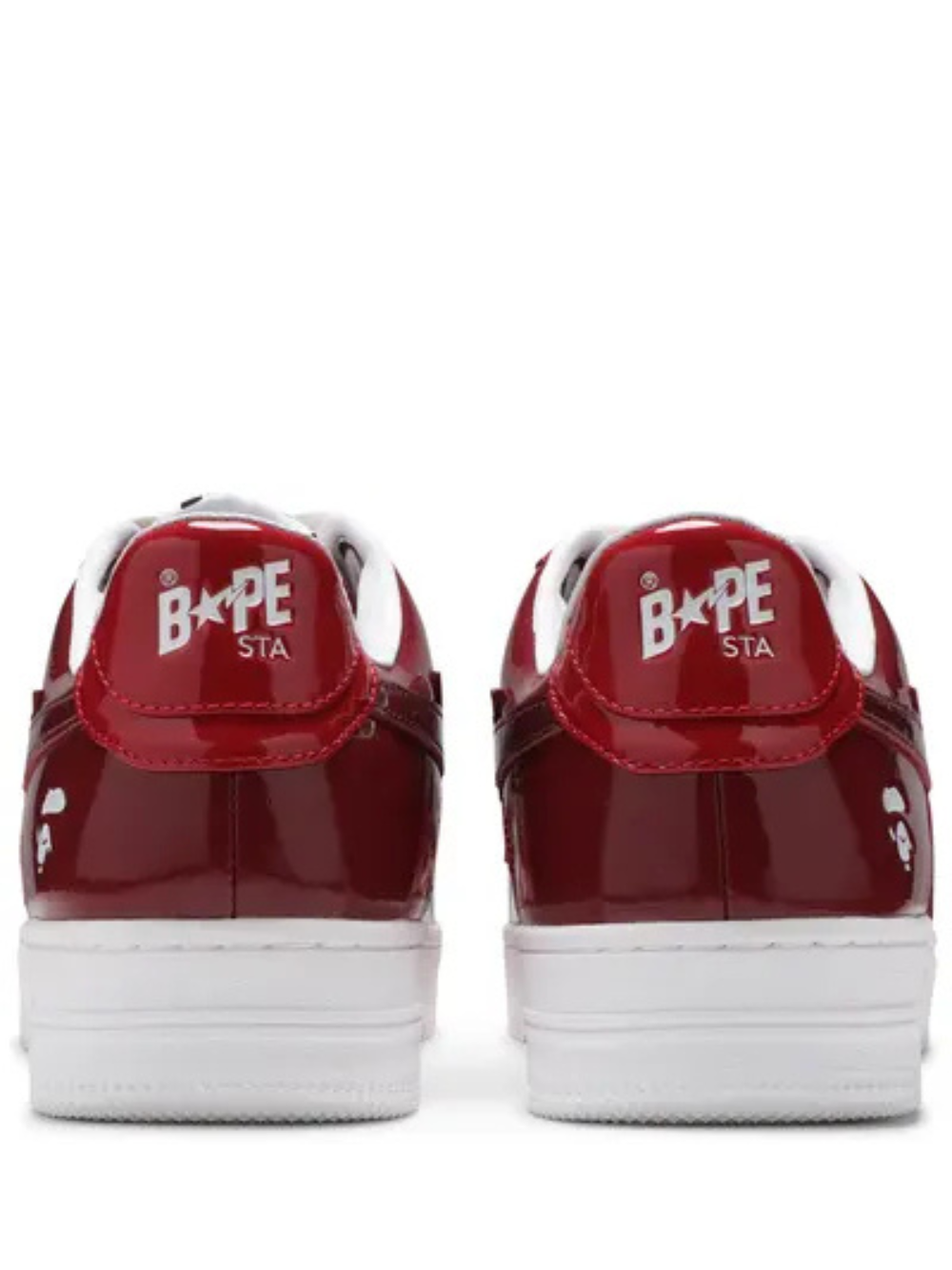 A Bathing Ape Bape Sta Low Brown Orange