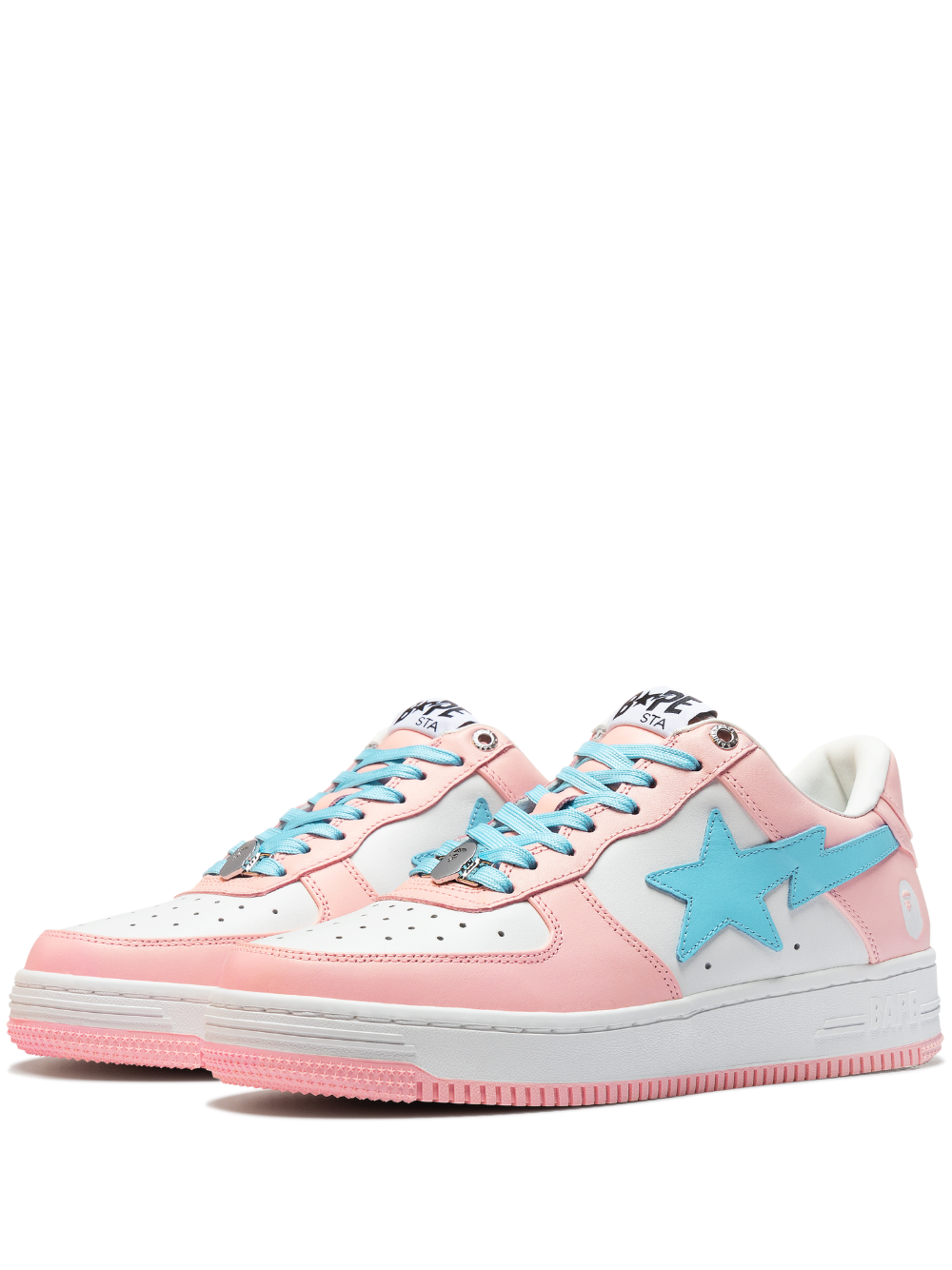 A BATHING APE BAPE STA PINK BLUE