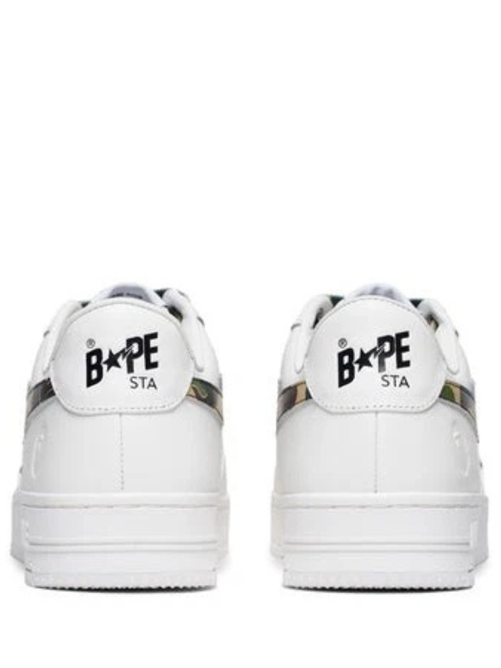 A Bathing Ape Bape STA Low Camo Green