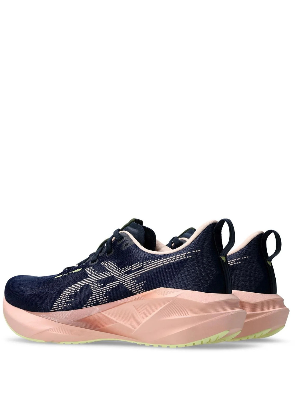 Asicss novablast 5 midnight breeze peach