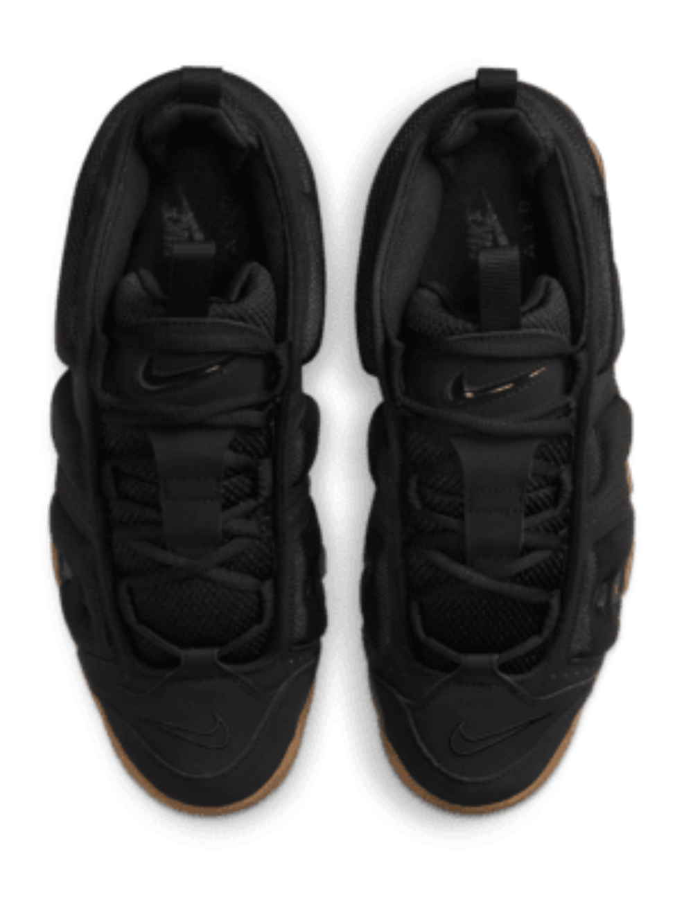 Nikee Air UpTempo Low Black Gum