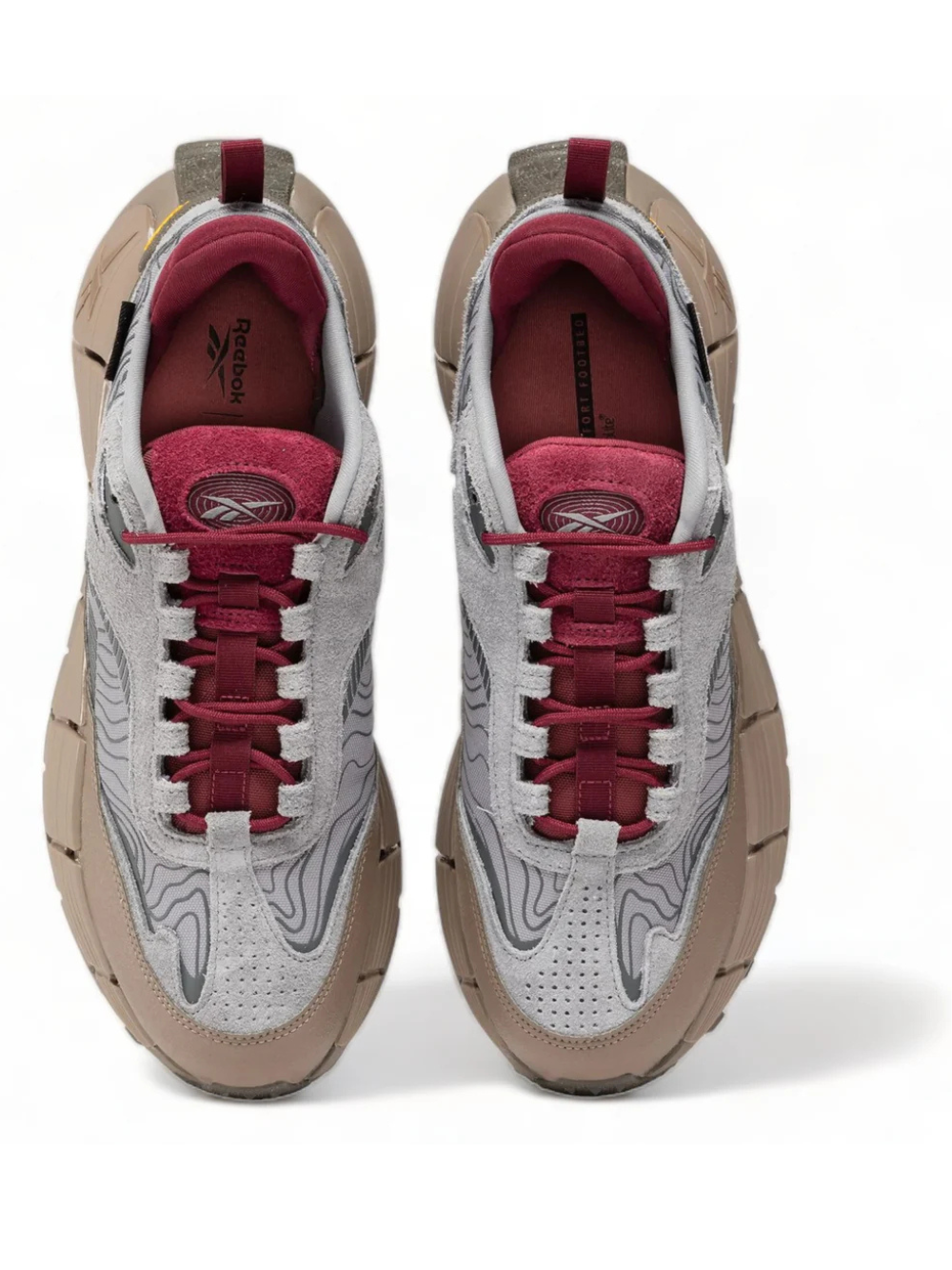 Reebok ZIG Kinetica Edge 2.5 "Grey Burgundy"