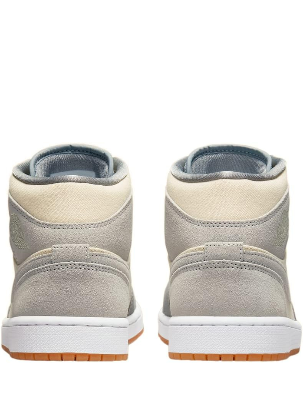 Air Jordan 1 Mid Coconut Milk Particle Grey