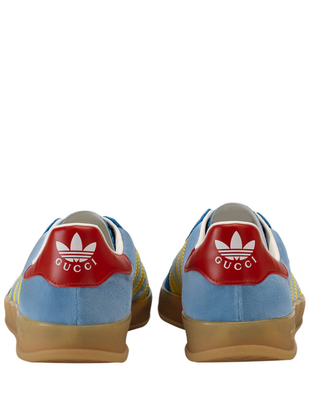 Adidas X Gucci Gazelle Light Blue Yellow