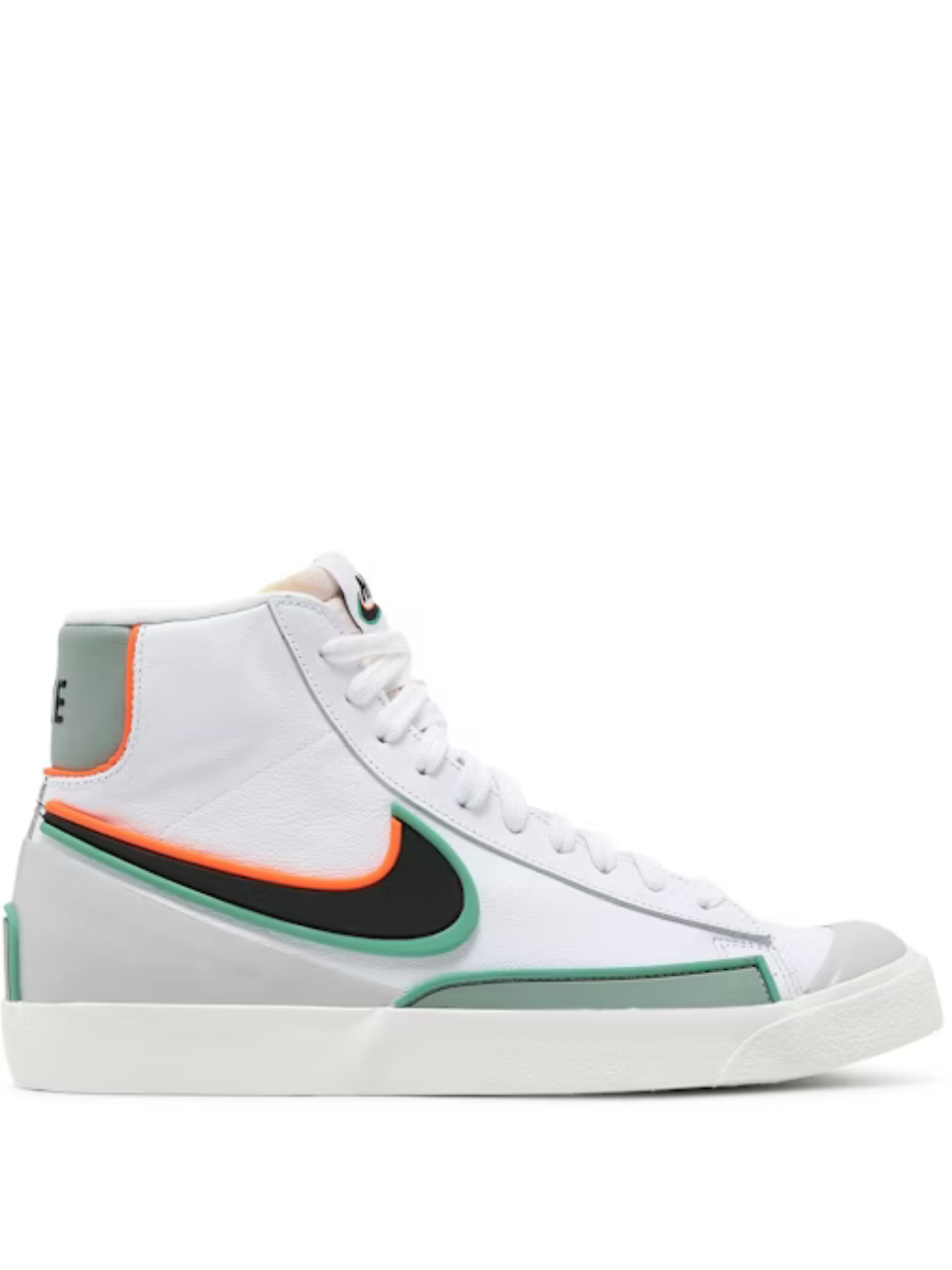 blazer mid 77 infinite white roma green