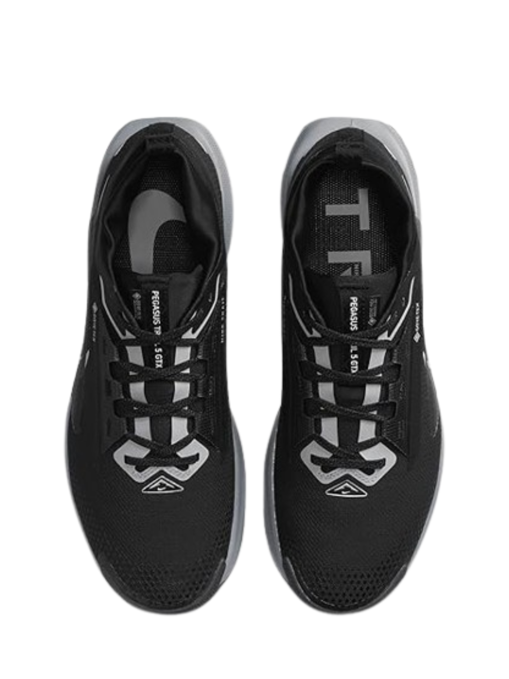 Nikee Pegasus Trail 5 GoreTex Black Grey
