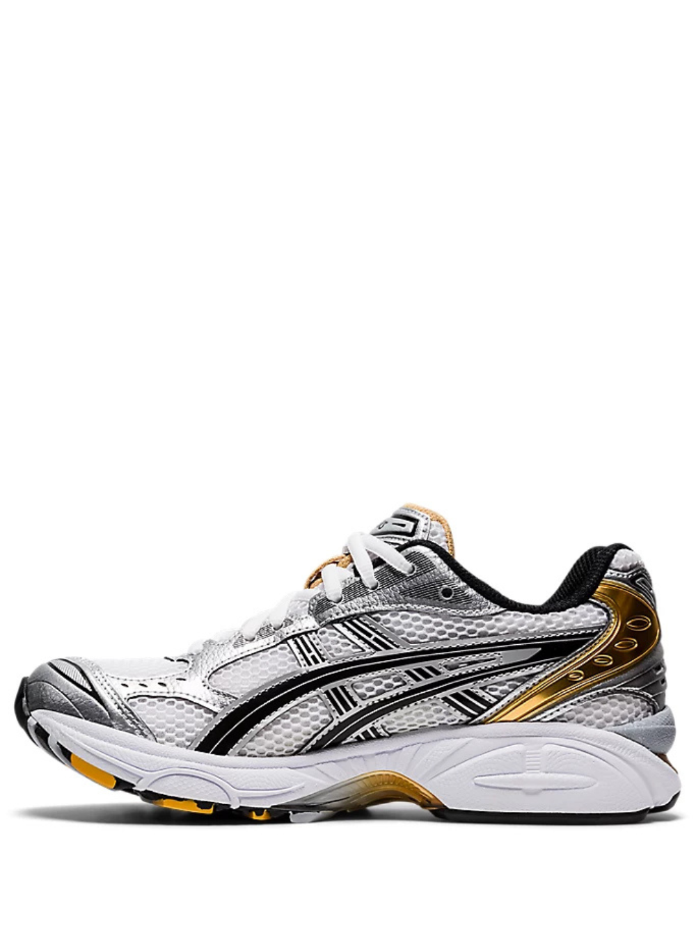 Asicss gel kayano 14 grey gold running shoes