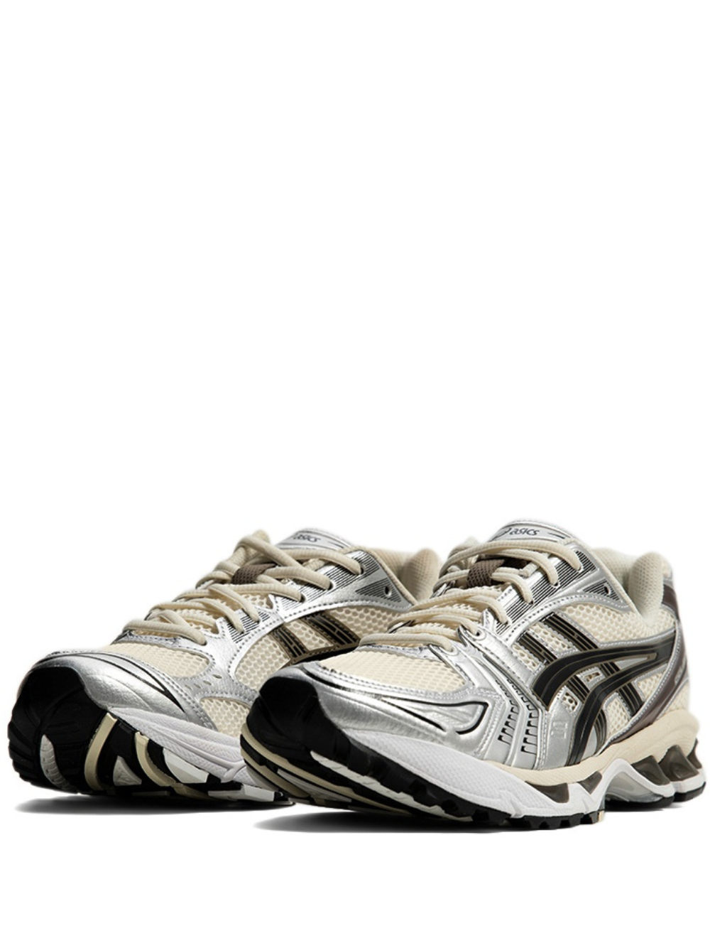 Asicss Gel Kayano 14 "Black Cream Metallic Plum"