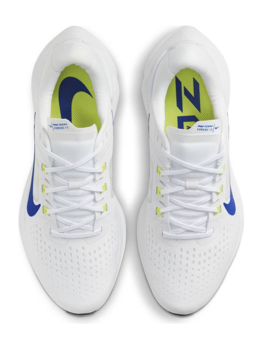 Nikee Vomero 15 White Green Blue