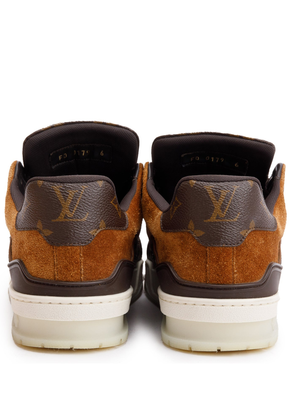 Louis Vuitton Lv Trainer Sneaker Monogram eclipse Brown
