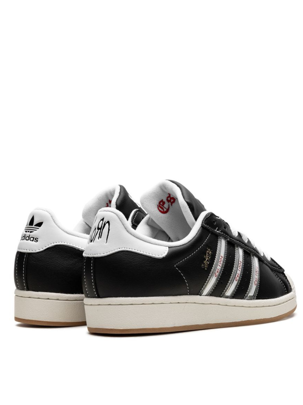 Adidass Superstar KoRn Black White