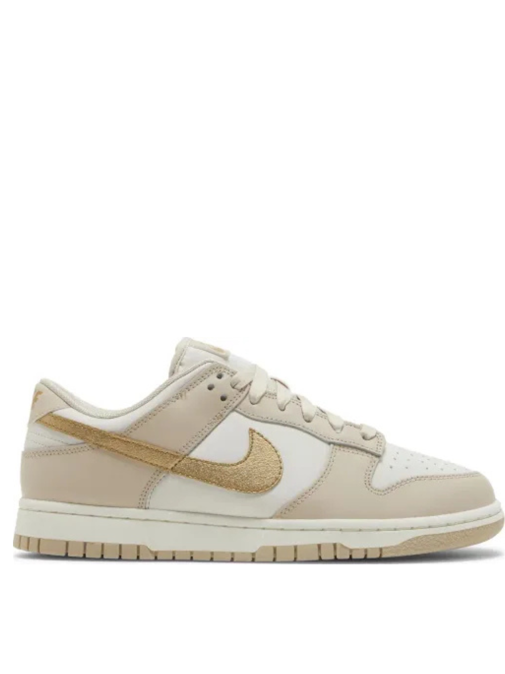 Nikee Dunk Low Phantom Metallic Gold
