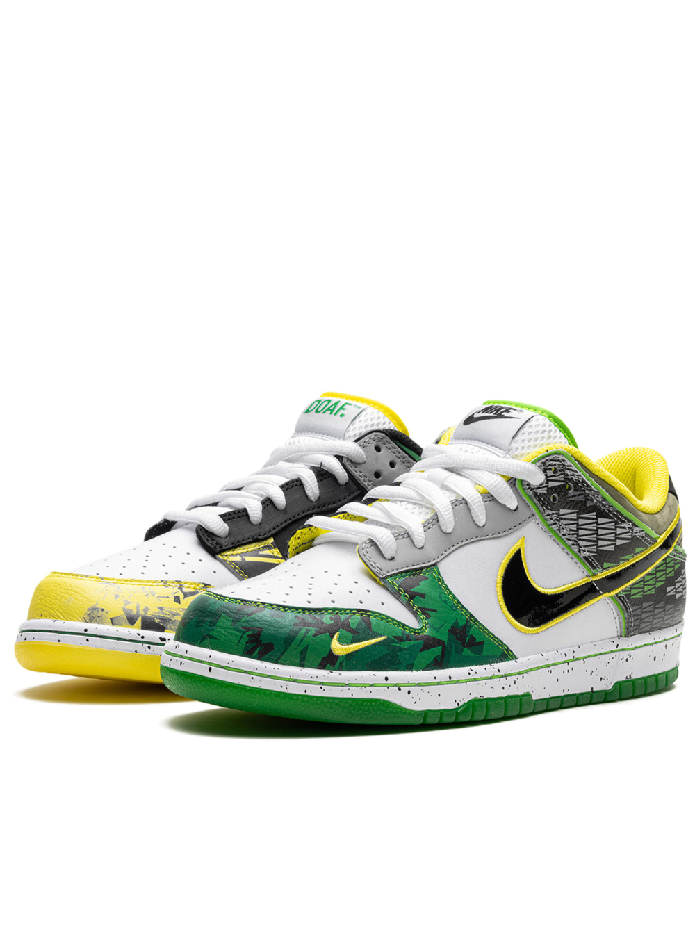 Nikee Dunk Low What the Duck University of Oregon Away