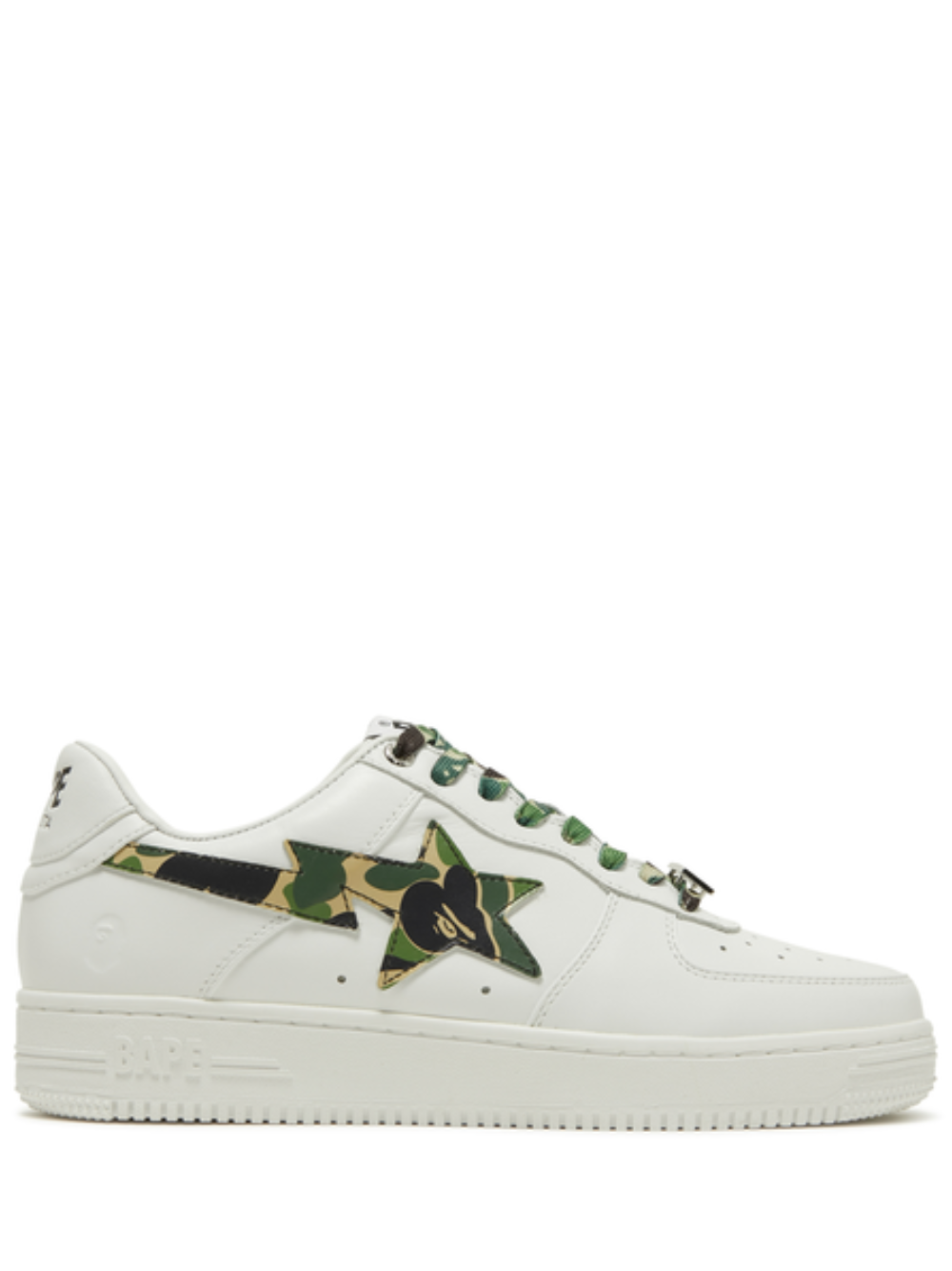 A Bathing Ape Bape STA Low Camo Green