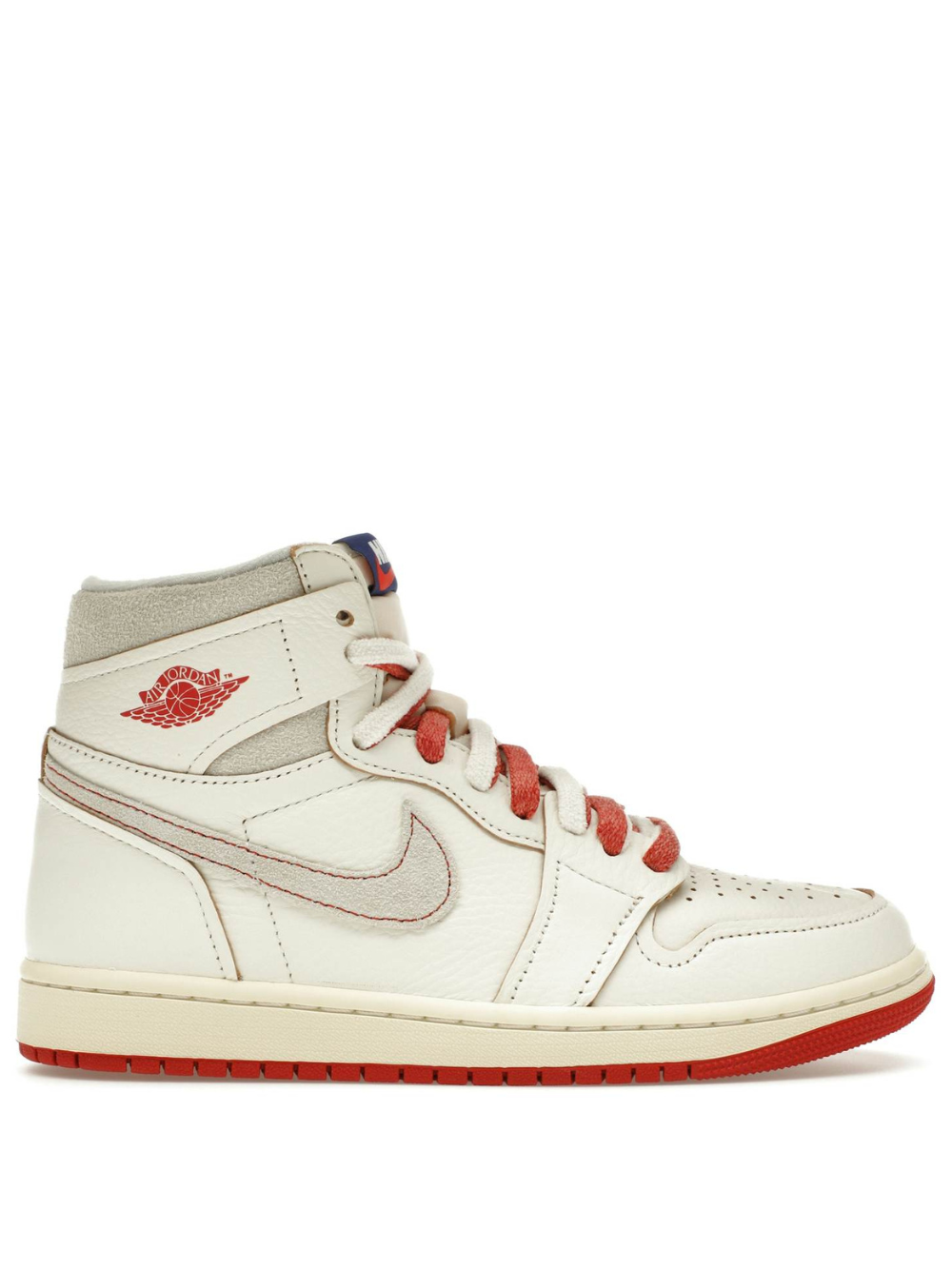 Nikee Air Jordan 1 Retro High Rare Air Sail Cinnabar