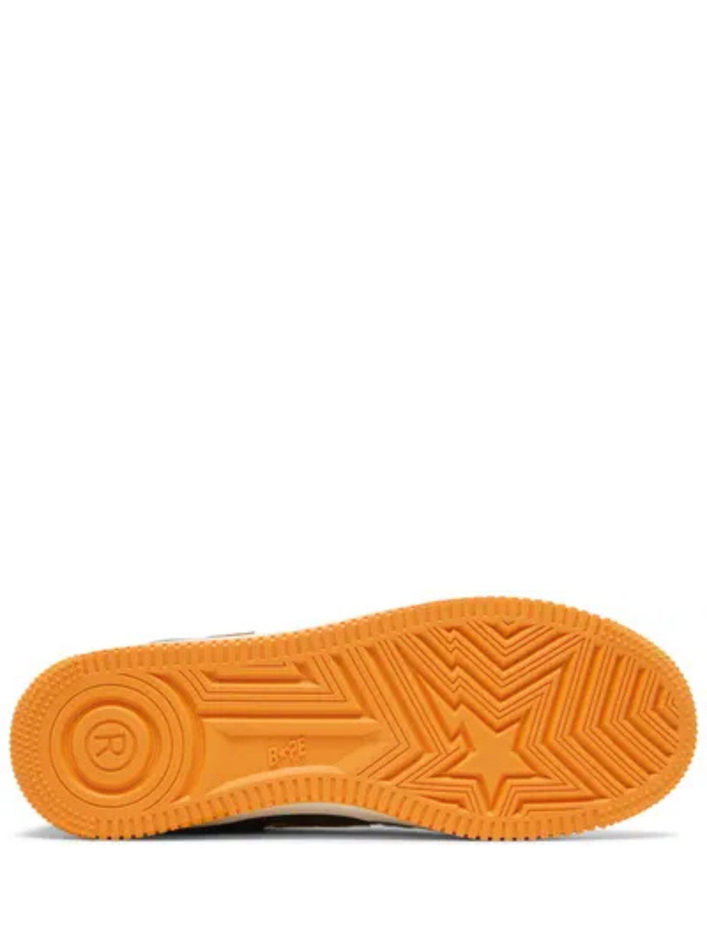 A Bathing Ape Bape Sta Low Grey Orange