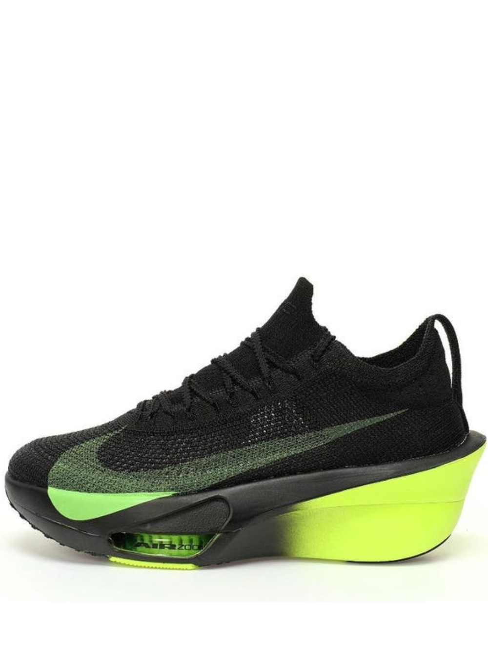 Nikee Air Zoom Alphafly BLACK ELECTRIC GREEN