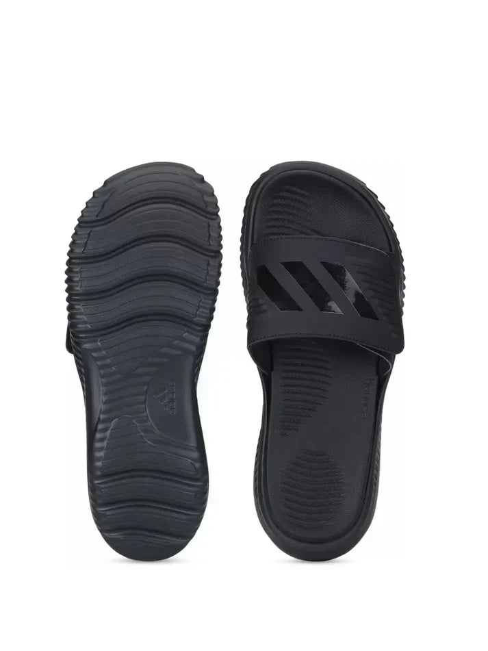Adidas alfabounce flip flop all Black