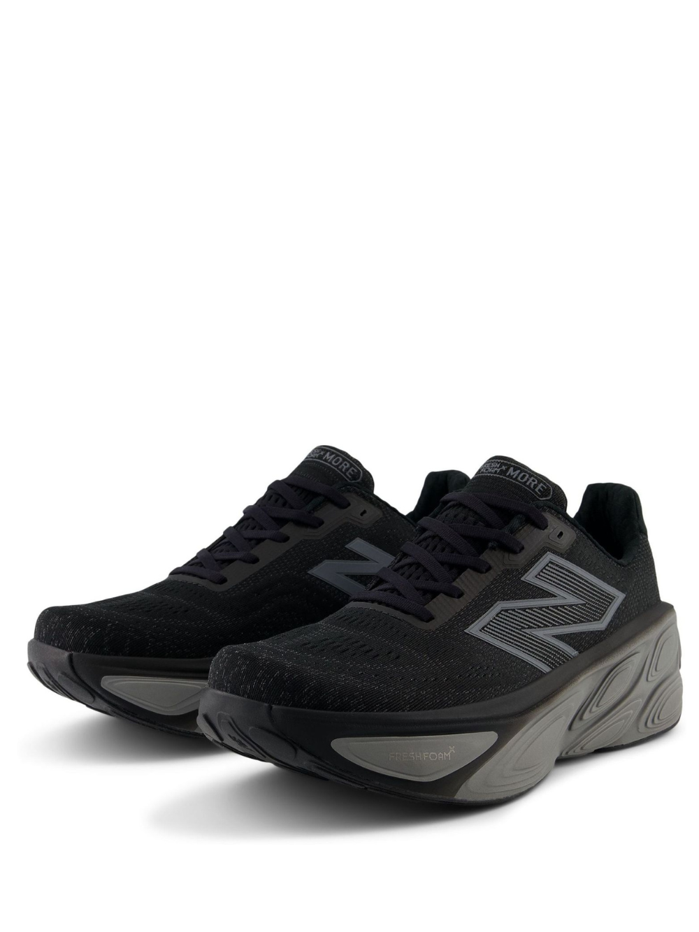 New Balance Fresh Foam X More v5 All Black Running Shoes