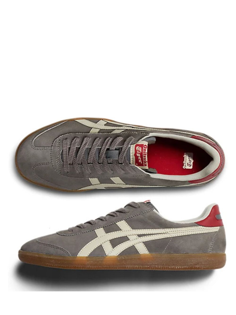 Onitsuka Tiger Tokuten Grey White Suede Quality