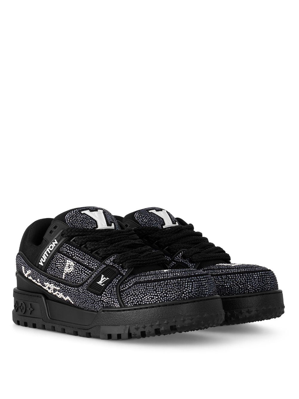 LOUIS VUITTON TRAINER BLACK DIAMOND MAXI