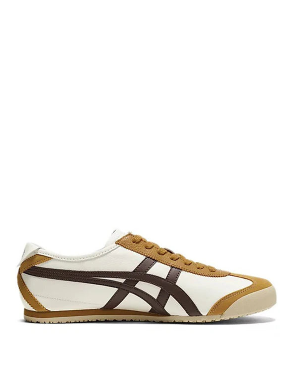 ONITSUKA TIGER SNEAKERS MEXICO 66 CREAM LICORICE BROWN Fix