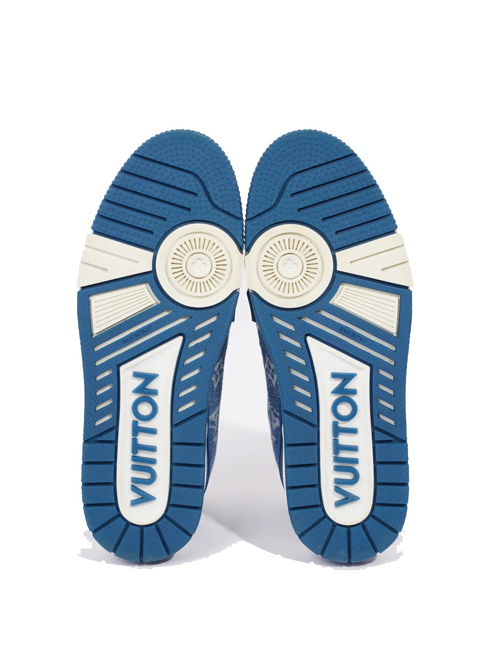Louis Vuitton LV Monogram Trainer Blue White With Accessorie